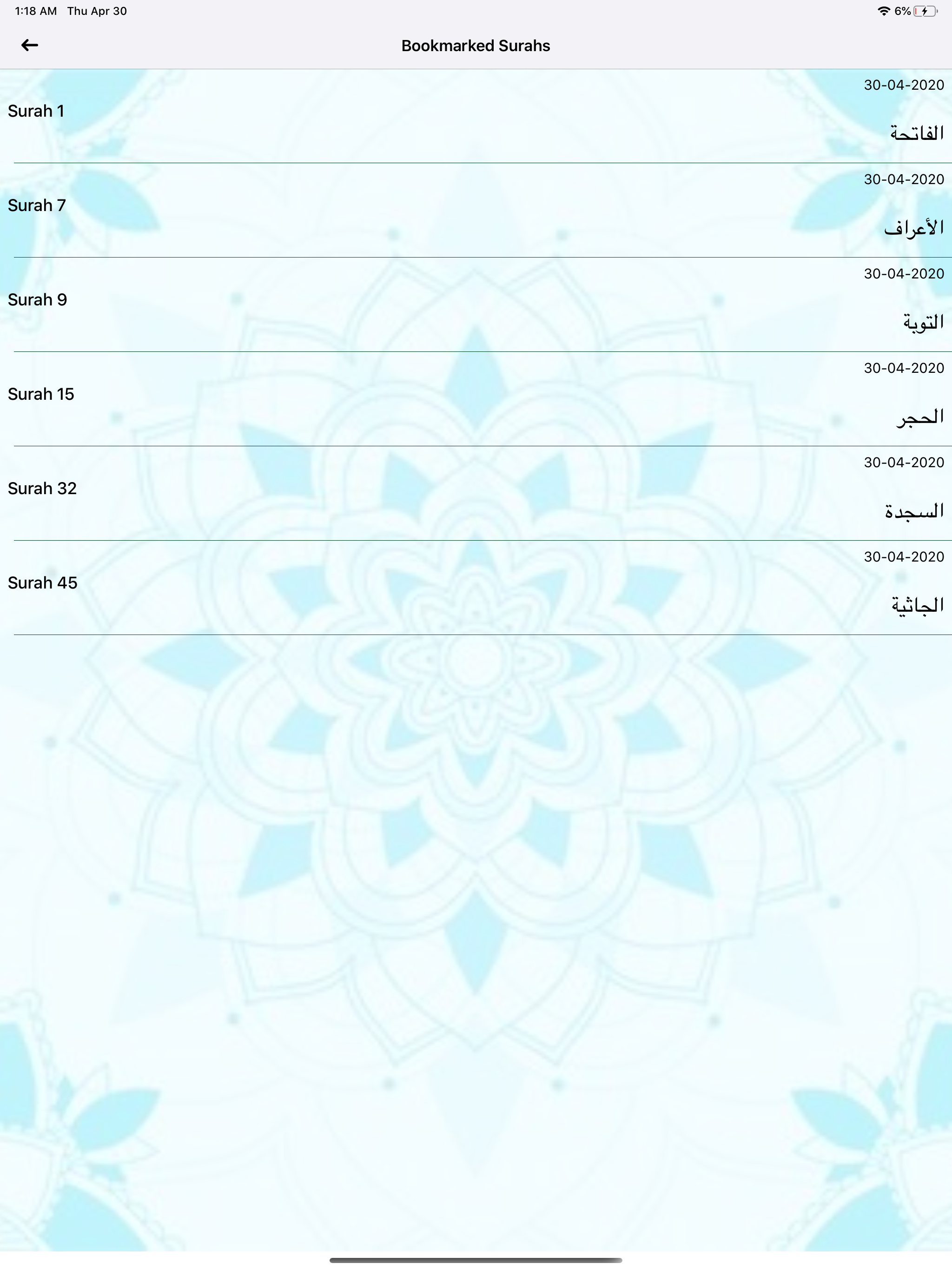 Holy Quran with Talawat