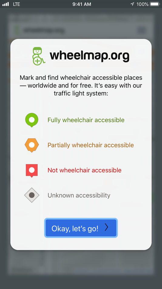 #1. Wheelmap (iOS) 由: Sozialhelden