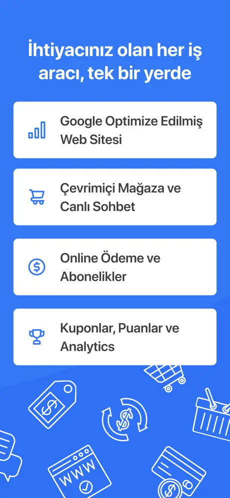 Blackbell - Web sitesi oluştur