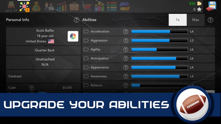 Football Superstar: US Edition