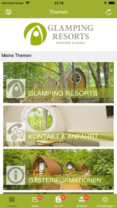 Screenshot #1 pour Glamping Resorts
