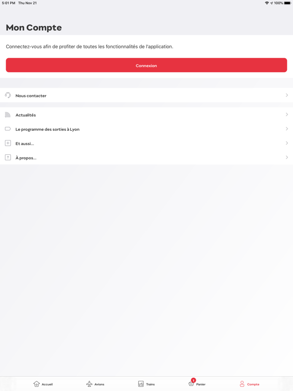 Rhonexpress iPad screenshot 6 - Travel app