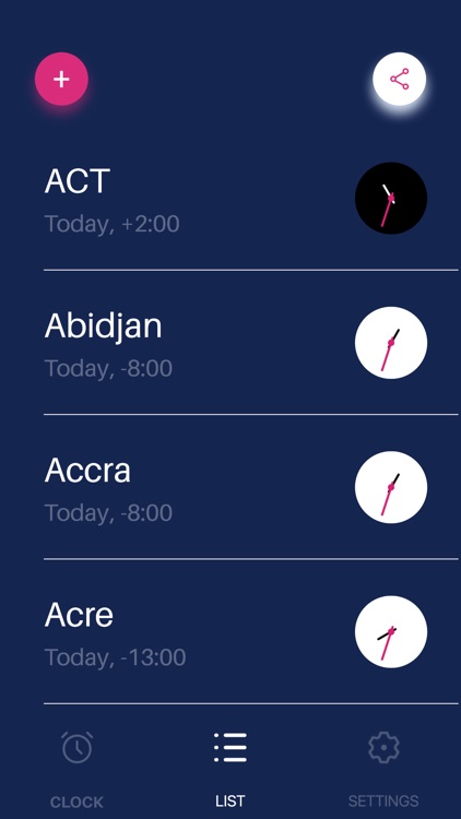 Fancy World Clock screenshot-3