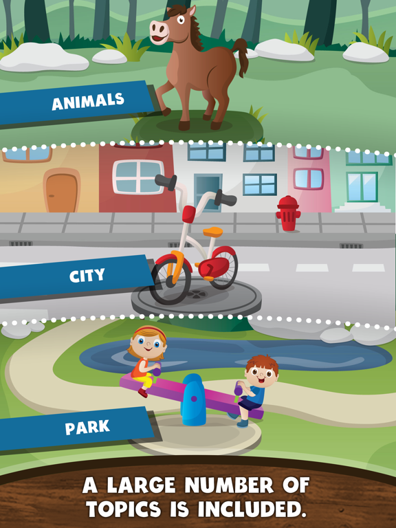 Learn First Words for Toddlers iPad screenshot