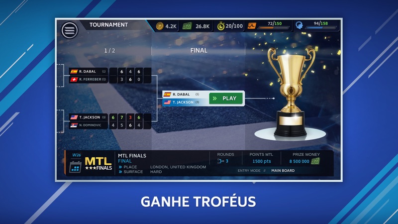 Tennis Manager Mobile screenshot 5