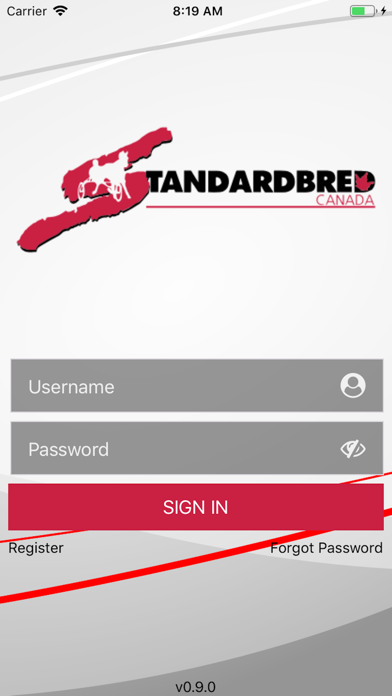 Screenshot #1 pour Standardbred Canada Mobile