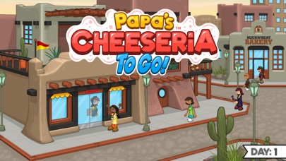 Papa's Cheeseria To Go! screenshot 1