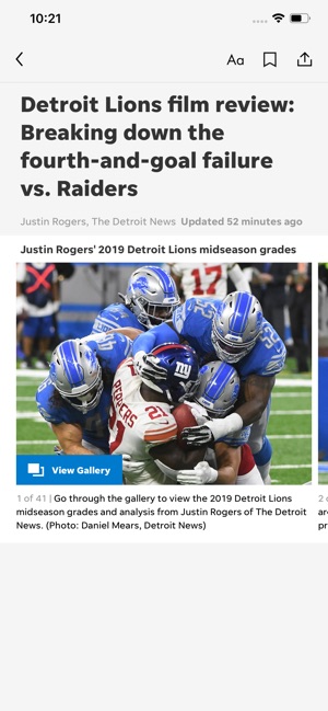 The Detroit News' 2022 Detroit Lions midseason grades