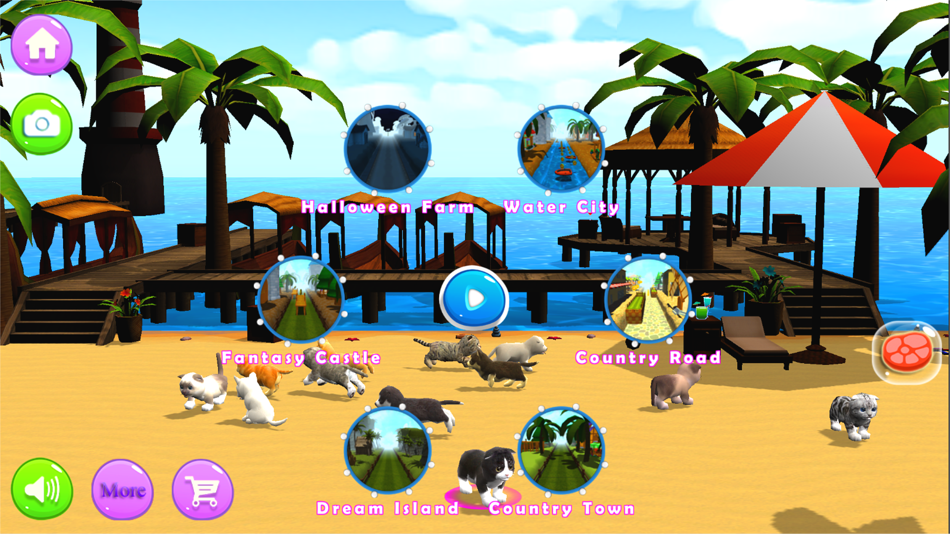 #2. Kitty And Puppy Running (iOS) 由: 长锋 林