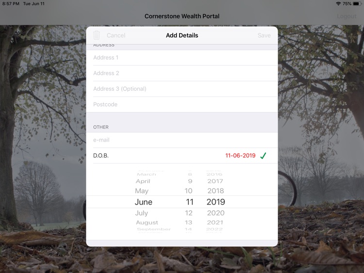Cornerstone Wealth Portal