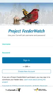 project feederwatch iphone screenshot 1