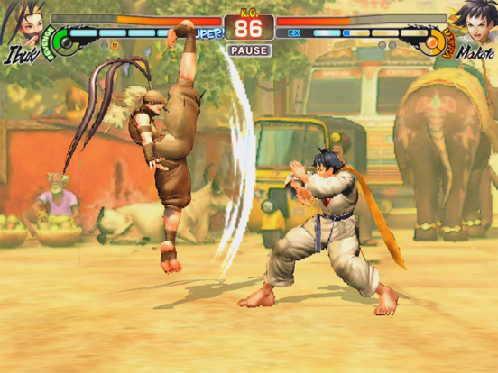 Street Fighter IV CE iPad app afbeelding 7