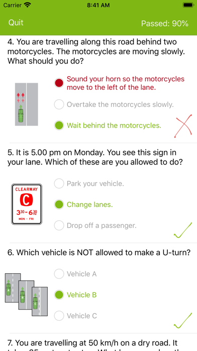 LearnerPermitTest - VicRoads screenshot 4