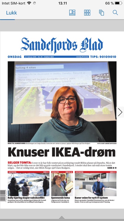 Sandefjords Blad eAvis