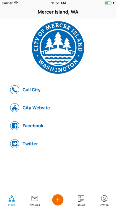 Mercer Island Connect Screenshot