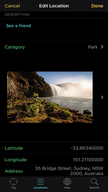 My Location & Things