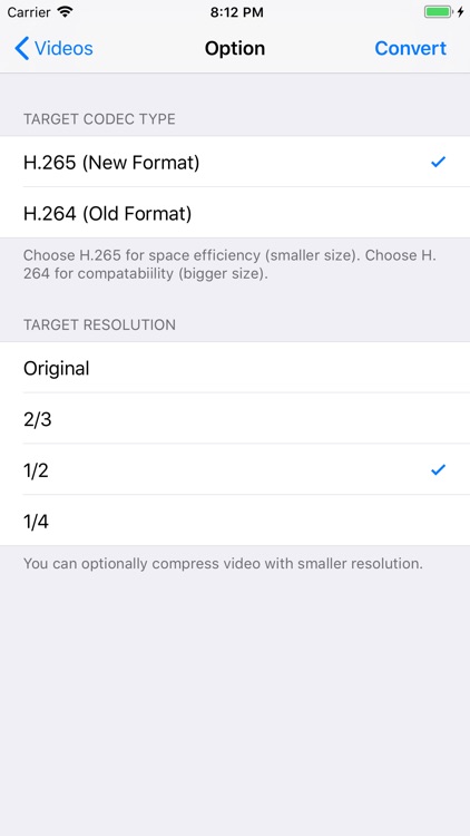 H.265 : H.264 Cross Converter