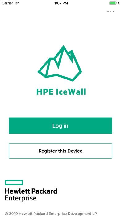 Screenshot #1 pour HPE IceWall