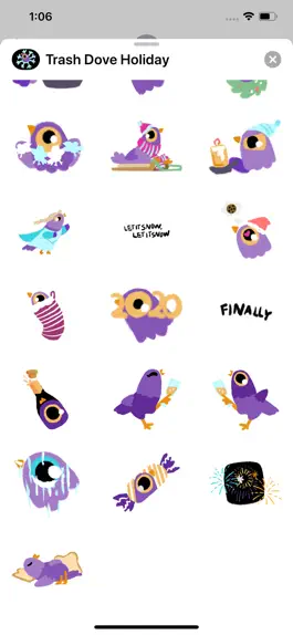 Game screenshot Trash Doves Holiday hack