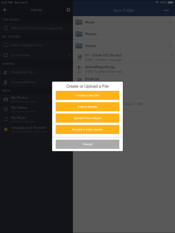 Screenshot #6 pour Zip Cloud