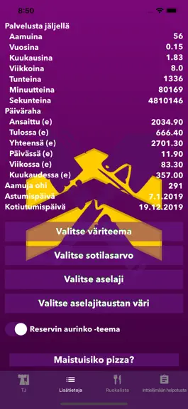 Game screenshot Tänään Jäljellä - TJ-laskuri apk