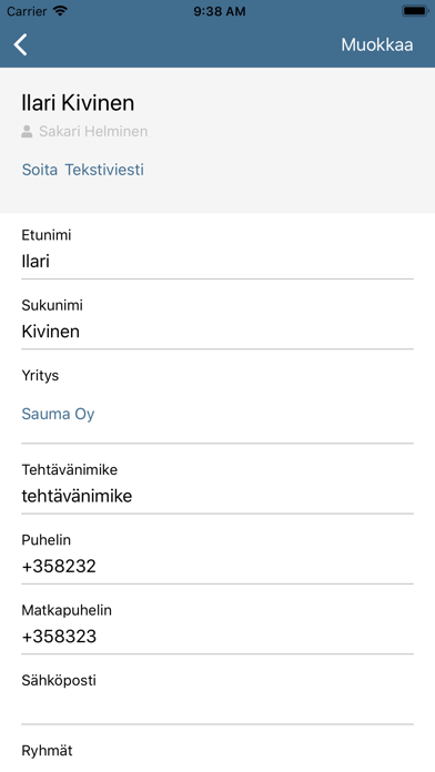 Adensy CRM Screenshot