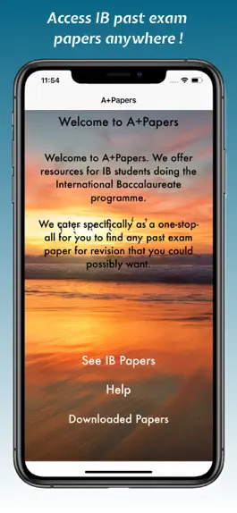 Game screenshot A+Papers: IB Exam Papers mod apk
