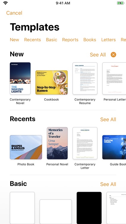 Pages screenshot-0