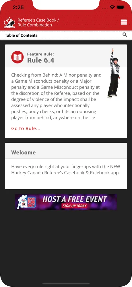 Hockey Canada Rule Book