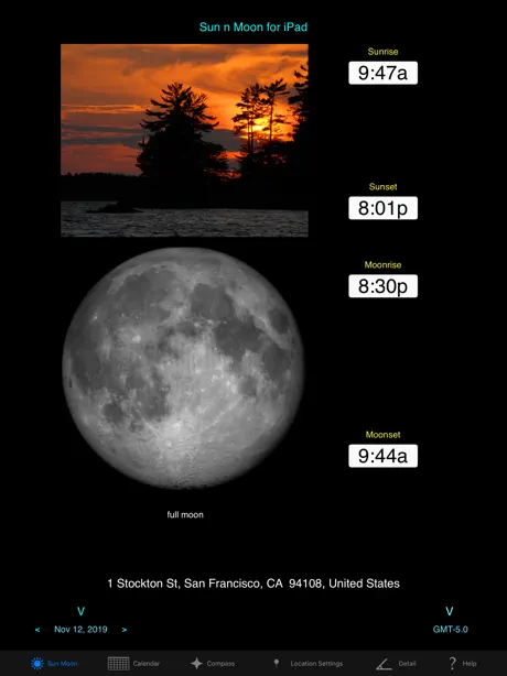 Sun n Moon for iPad