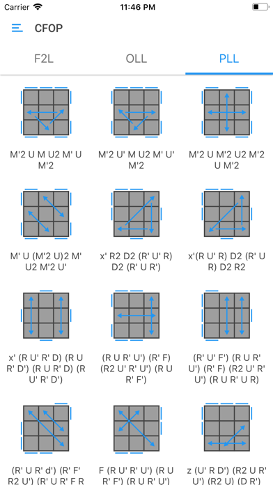 Magic Cube Algorithms Screenshot 2