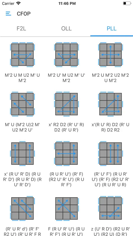 Magic Cube Algorithms screenshot 2 of 6
