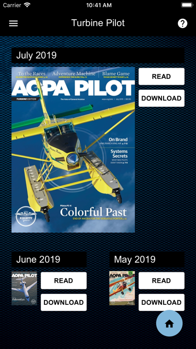 AOPA Mags Screenshot