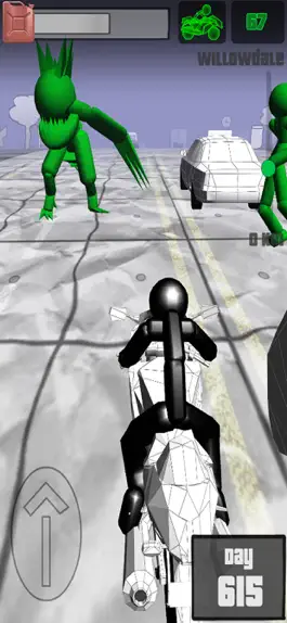 Game screenshot Stickman Zombie: Bike Racing hack