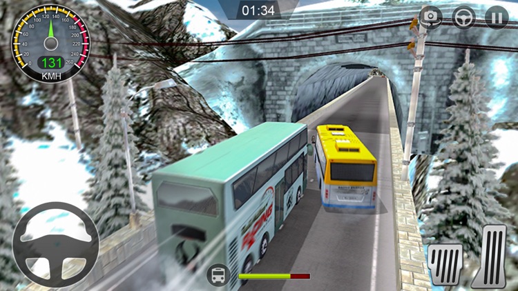 Wild Offroad Bus Racing 3D screenshot-3