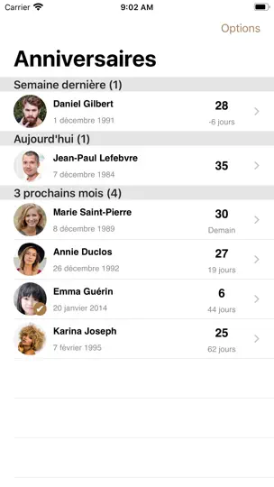 Capture d'écran de Bon Anniversaire! sur iPhone 1