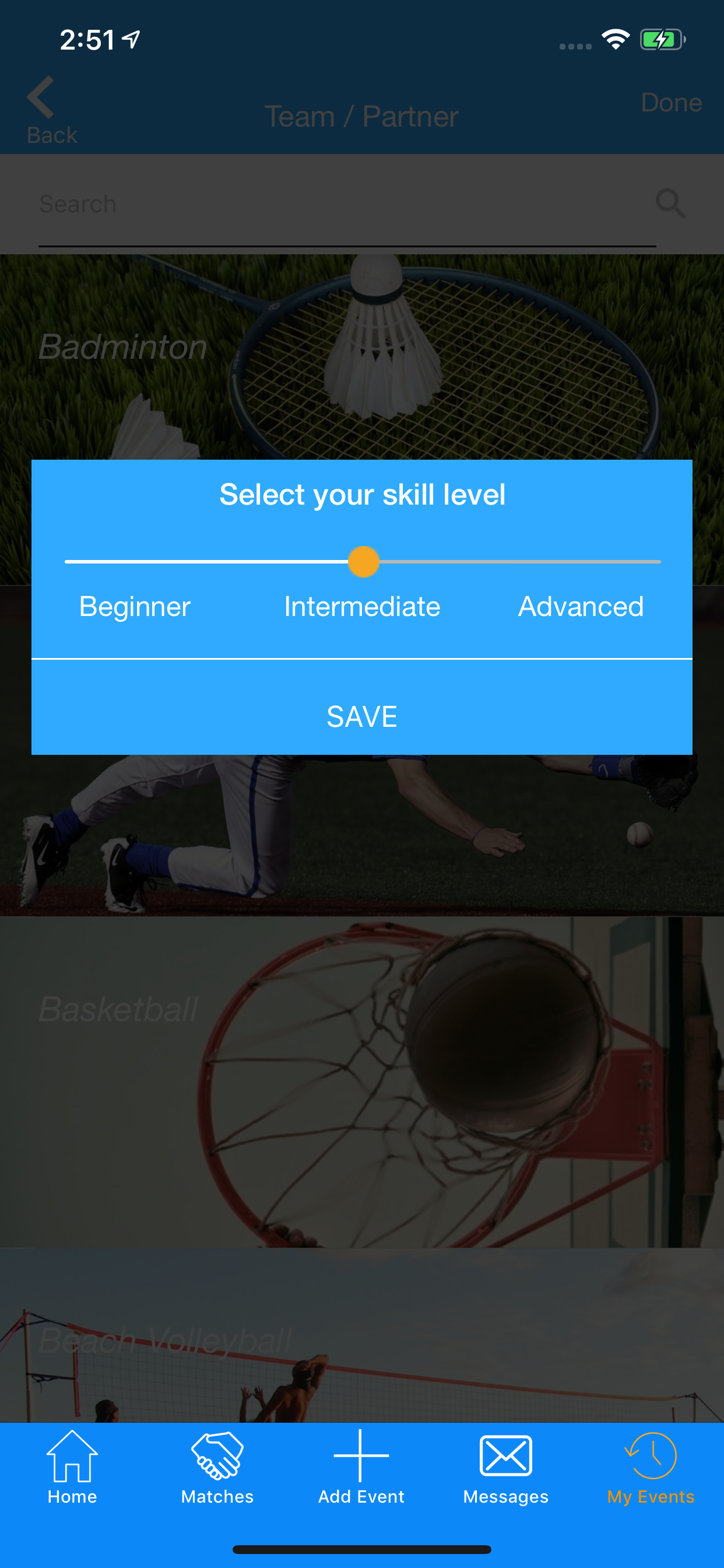 Sport.ly Sport Meetup & Pickup screenshot 5