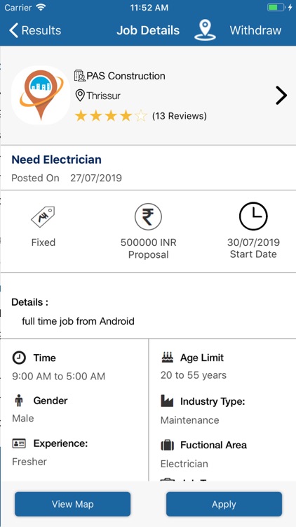 Babkrim - Part Time Job Search screenshot-3