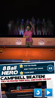 8 ball hero - pool puzzle game iphone screenshot 4