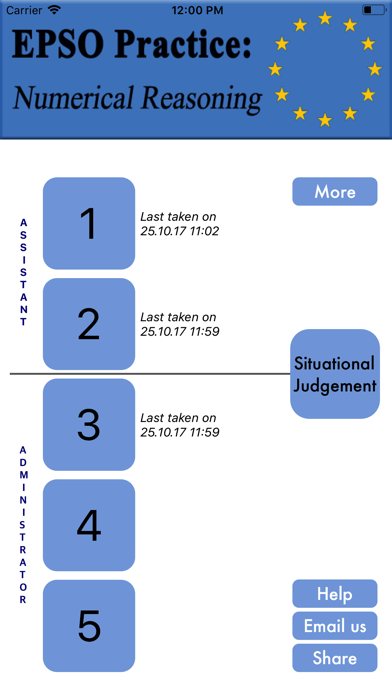 How to cancel & delete EPSO: Numerical Reasoning Prep from iphone & ipad 1