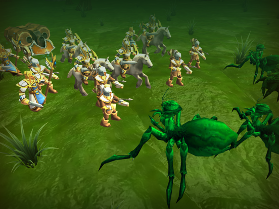 Knights vs Dragons Battle Sim iPad screenshot