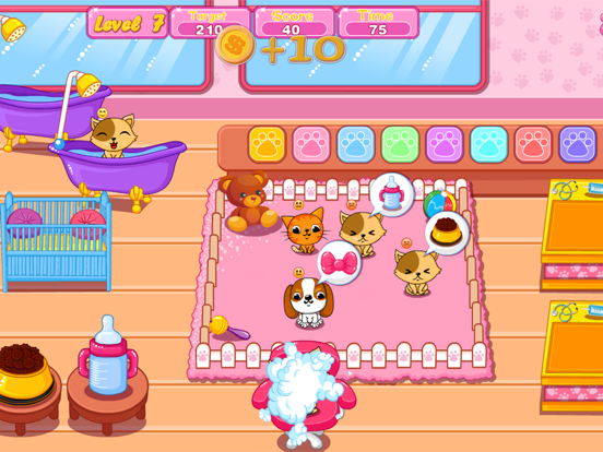 Pet care center - Animal games iPad screenshot 4 - Games app
