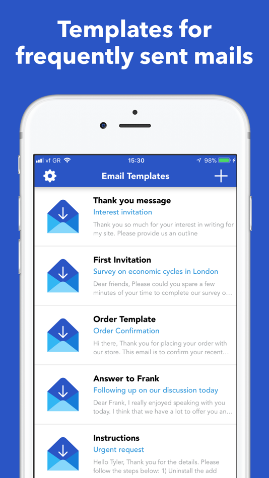 #1. Email Templates (iOS) 由: Thomas Tsopanakis