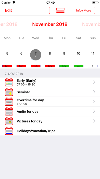 How to cancel & delete Roster-Calendar from iphone & ipad 4