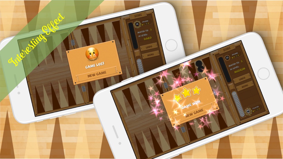 #2. Backgammon Plus (iOS) 由: Nguyen Thi Kiem AI