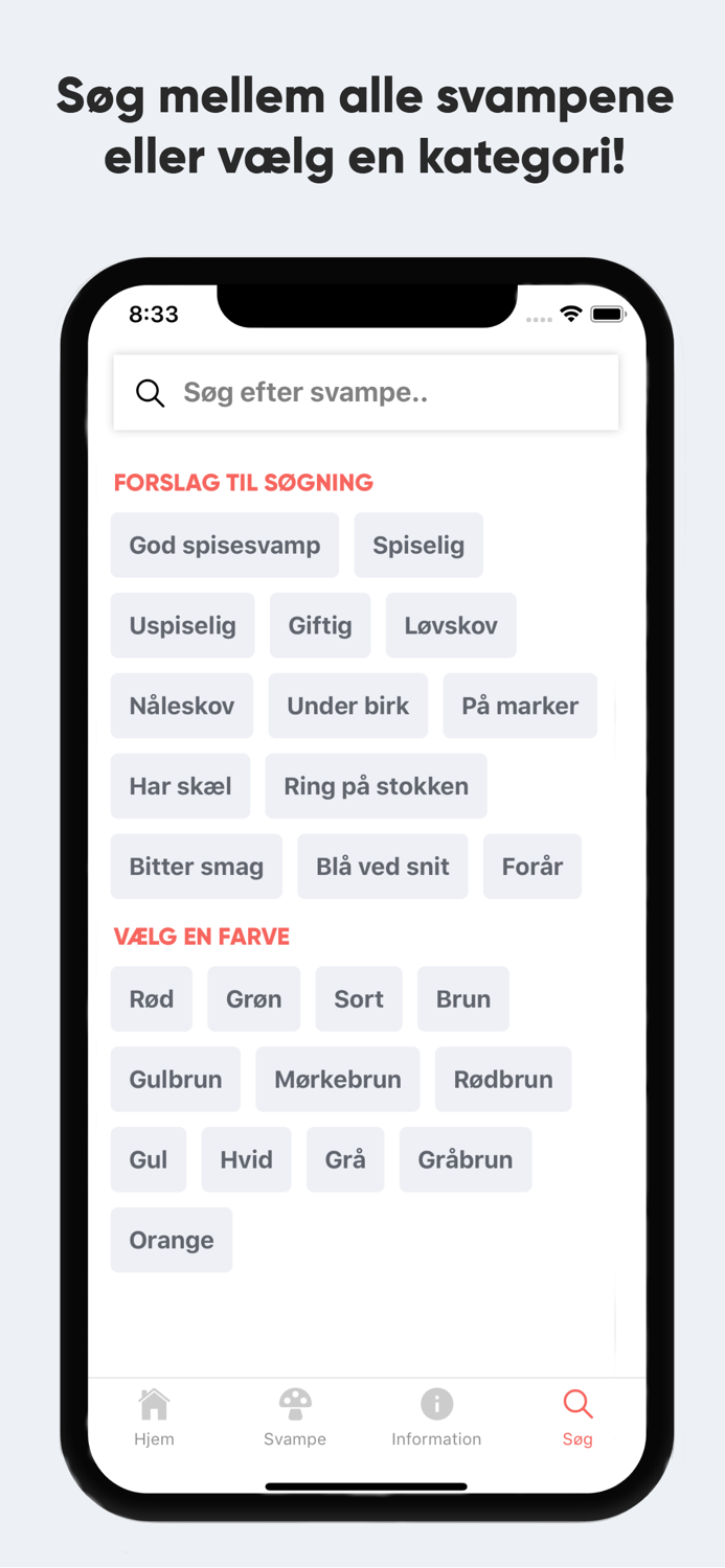 Shroomi - Danske Svampe