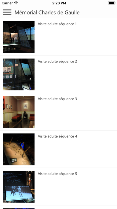 Mémorial CDG Screenshot