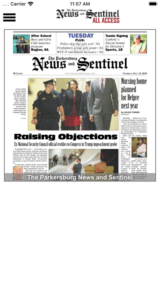 #1. News and Sentinel All-Access (iOS) By: Presteligence