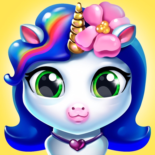 Unicorn games for girls icon