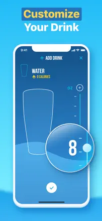 Water Reminder - Daily Tracker: Screenshot 2 von 7